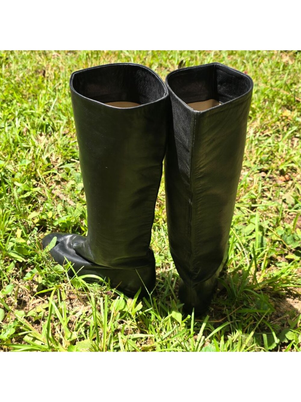 Bottega Veneta Boots Women's Size 9.5B Black Leather Boots - Picture 4 of 16